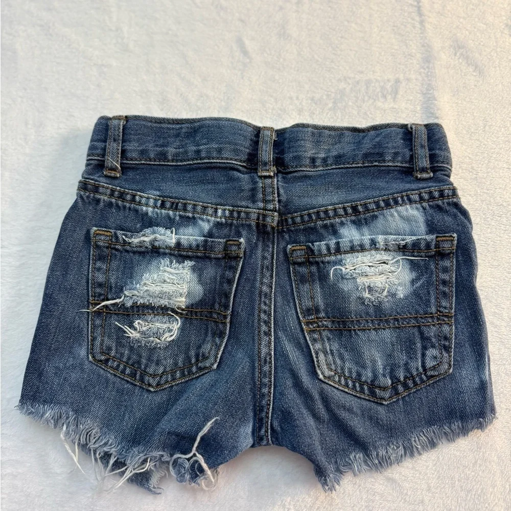 The Children’s Place Custom Distressed Boyfriend Shorts with Sequin Accent